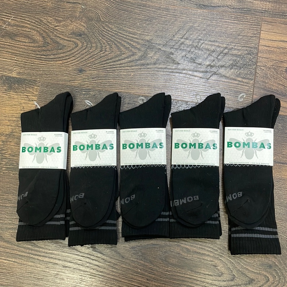 Bombas Black 5 XL Socks